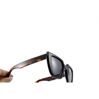 Lunettes de soleil de luxe en acétate, logo personnalisé, polarisées UV400, vente en gros pour marques de créateurs