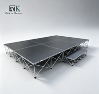Scènes pliantes portables légères RK Wholesale, plateformes de scène pour défilés de mode