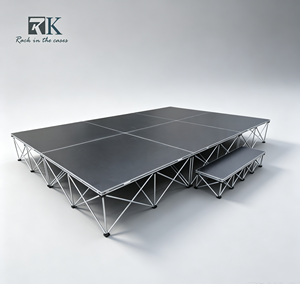 RK Wholesale Lightweight Portable <b>Stages</b> Folding Riser <b>Stage</b> <b>Platform</b> for Fashion Show - Product Image 1
