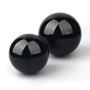 Crystals Wholesale Bulk Natural Polished Black Obsidian Quartz Balls Crystal Spheres