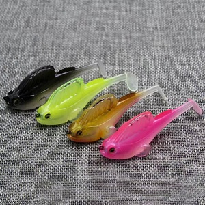 Alta calidad <span class=keywords><strong>Mega</strong></span> Bass Dark Sleeper Jumping Fish Lure Cebo de plástico suave artificial para pesca en agua salada - Product Image 4