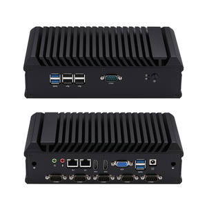 Q30611X/Q30651X/Q30731X/Q30751X/Q30831X-S20 Q30600X Processeur I3 I5 de 6e, 7e et 8e génération, 6 ports LAN Gigabit, PC industriel embarqué sans ventilateur - Product Image 1