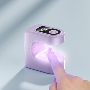 Wholesale Nail Art Portable USB Rechargeable UV LED Lamp Gel Nails Dryer Wireless <b>Timer</b> <b>Light</b> Tool - Product Image 6