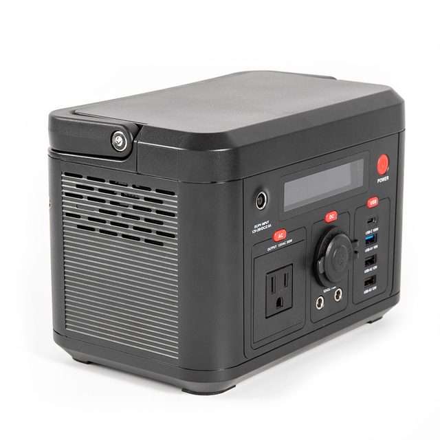 2024 Best 300W Lithium Battery Solar Charger Power Station Portable Solar Generator for Camping