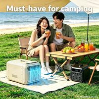 Climatiseur portable à fréquence fixe ZJH pour tente, camping, usage polyvalent intérieur/extérieur, solution de refroidissement pour tentes, camions, camping-cars
