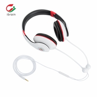 Ibrain-Auriculares de protección contra la radiación EMF, auriculares con reducción de ruido, AirTube, antiradiación, auriculares de teléfono