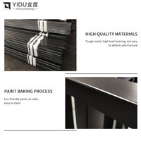 Support de présentation rotatif pour échantillons de pierre métallique personnalisée YIDU, granit, marbre, quartz, carrelage