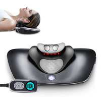Masajeador Cervical Eléctrico Multifunción con Tracción Cervical, Compatible con Imágenes y Videos en HD, con 3 Niveles de Temperatura para Alivio