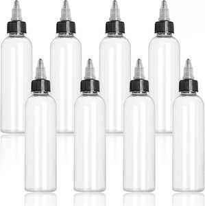 1 2OZ 3OZ 4OZ 5OZ 6OZ 8OZ 9OZ 10OZ 16OZ Glue Plastic <b>Bottle</b> with <b>Dispensing</b> Dropper Cap PET Transparent Plastic <b>Bottle</b> - Product Image 3