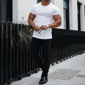 Camisetas Deportivas de Algodón 100% para Hombre, Tejidas, Transpirables, Ecológicas, Estilo Urbano, Corte Regular, Venta al Por Mayor - Product Image 3