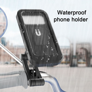 Soporte Universal para teléfono GREATYYT, soporte impermeable ABS/PC para motocicleta y bicicleta, giratorio de 360 grados con accesorio magnético - Product Image 3