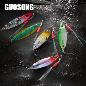 Leurre de pêche <span class=keywords><strong>Horizon</strong></span> Metal Jig 10g 14g 18g 22g 28g, hameçons d'assistance pour jigging, leurres Pesca Mar, jigging lent - Product Image 4