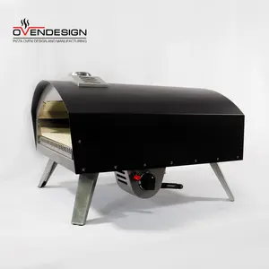 Commercial Gas Pizza Oven One Deck Two Tray New Materials Good Price Pressure Reducing Valve Pizza Steak Dinnerware Appliance