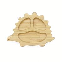 Fabricant de vaisselle écologique pour enfants Assiette d'alimentation pour bébés Assiette divisée en bambou pour enfants tout-petits