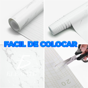 Vinil Decorativo Tipo Marmol Branco Impermeavel Para Renovacao De Espacos - Product Image 5