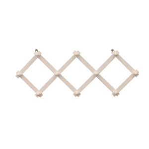 Meilleures ventes : Porte-manteau mural <span class=keywords><strong>extensible</strong></span> de style accordéon avec 10 crochets (patères) pour suspendre chapeaux et vestes - Product Image 2