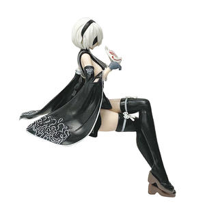 Nier Automata Anime Figuras YoRHa No. 2 Tipo B Estatuilla Estatua de plástico Modelo Muñeca de juguete Figura de anime - Product Image 5