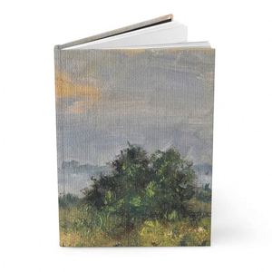 Cuaderno de Tela de Alta Calidad, 100 Hojas, Tamaño A5, Diseño de Hojas Sueltas, Logotipo Personalizable para Regalo o Obra de Arte - Product Image 4
