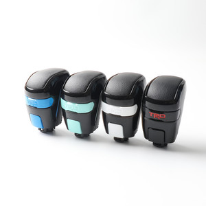 Pomo de palanca de cambios Trd para Toyota Land Cruiser Highlander, pomo de cambio ergonómico de plástico con logotipo, azul, verde, blanco, negro - Product Image 2