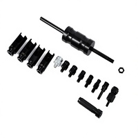 Extractor de Inyectores Diésel XC8779 de 14 Piezas, Extractor de Adaptadores Common Rail con Martillo Deslizante