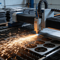 Fabrication sur mesure de boîtiers en acier inoxydable par découpe laser de précision OEM, pliage, soudage et pièces industrielles.