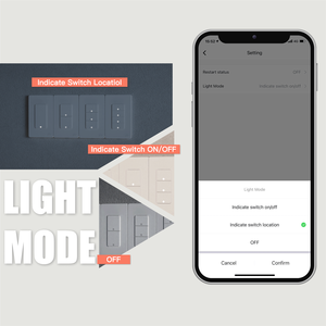 Tuya WIFI Control 1 gang Neutral Live Wire Alexa Echo Compatible Smart Wall Touch Light <span class=keywords><strong>Switch</strong></span> Push Button <span class=keywords><strong>Switch</strong></span> - Product Image 4