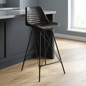 Better High Quality Iron <b>Bar</b> Chair Industrial Design Antique Appearance Commercial Home <b>Bar</b> Hotel Use Lightweight Eco-Friendly - Product Image 3