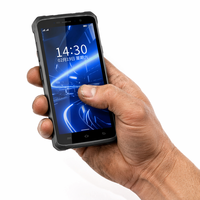 YGF F20 停车场管理坚固型安卓 PDA，MT8781 八核处理器，Android 13.0 GMS，IP67 4G LTE 手持设备，带 GPS，128GB