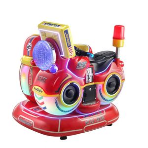 Manufactory Wholesale Shopping Mall Kiddie Ride Mp5 Two-seater Motorcycle <b>Swing</b> Kiddie Rides - Product Image 1