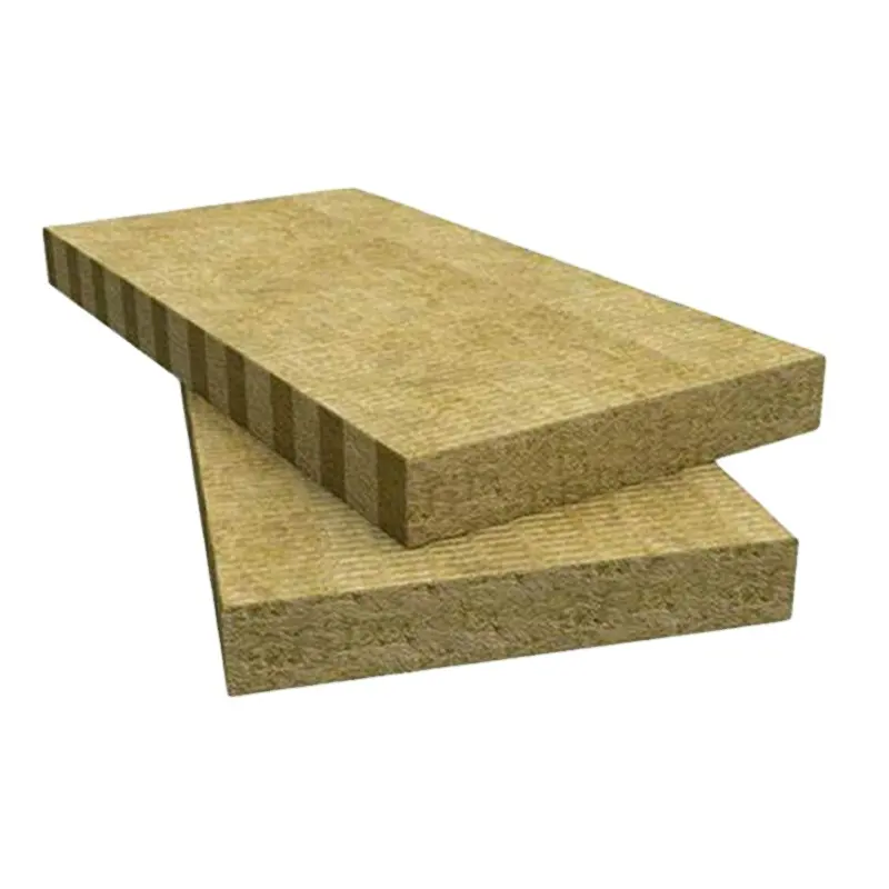 Widely Use insulation Heat Fire Resistances Rock Wool Boards Blankets Absorb Sounds All Sizes Keep Warm Roof Ceiling Rock Wool