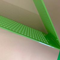 Tableau d'écriture braille avec 9 lignes et 30 cellules, y compris deux stylets braille, tableau braille vert modèle 88, fabriqué en Chine