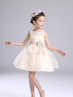 Robe mi-longue sans manches en coton mélangé pour filles, personnalisable, plusieurs couleurs avec ceintures, collection printemps |   Échantillon de 7 jours |   Stock |   Foshan
