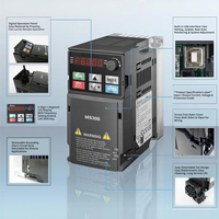 Variador de Frecuencia Serie MS300 VFD1A5MS43ANSAA-VFD45AMS43ANSAA Trifásico 380-480V CA para Control de Velocidad de Motor