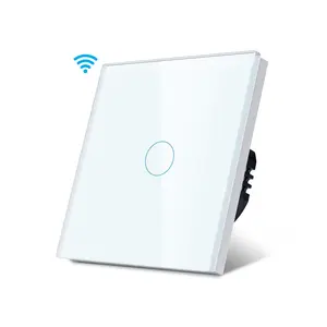 TAWOIA Tuya Wifi 1_2_3_4 Gang Glasscheibe Fernbedienung Home Wand leuchte Touch Tuya Smart Switch