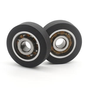 Rodillos de Goma Suave de Poliuretano (PU) TPU 500S, Rodamientos Recubiertos de Plástico, Moldeo por Inyección, 5*22*6.5mm, Fabricante Mayorista - Product Image 3