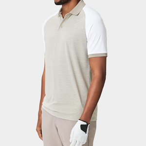 Vente en gros de polos de golf pour hommes en coton polyester, impression personnalisée, broderie de logo, ensemble de polos et shorts de golf - Product Image 2