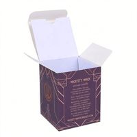 Boîte de couleur de conception libre de Offre Spéciale d'usine boîte de bougie de cire de soja personnalisée de luxe emballage petite boîte en carton pliante pour bougie de 10oz