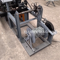 Machine à fil barbelé galvanisé à haut rendement, machine automatique à double fil torsadé, machine à treillis de fil barbelé pour prison
