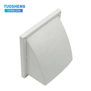 Hiện đại vuông bên ngoài tường ABS nhựa hệ thống thông gió với Air Vent Outlet bao gồm trắng tùy chỉnh kích thước dễ dàng cài đặt - Product Image 6