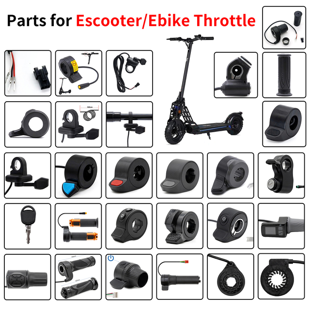 Electric Scooter Thumb Throttle for Gotrax Gxl V2 Xiaomi M365 Replacement Accessories Liver Finger Display