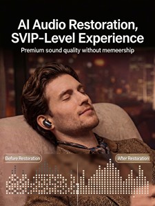 หูฟังไร้สาย Soundcore Liberty 5 Pro Max ANC พร้อมระบบบันทึกเสียง AI หูฟังบลูทูธพร้อมเคสชาร์จแบบหน้าจอสัมผัส - Product Image 6