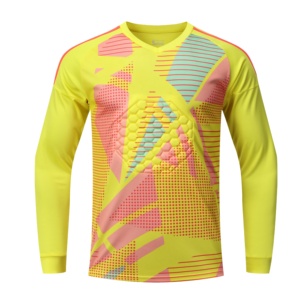 <span class=keywords><strong>Maglia</strong></span> da <span class=keywords><strong>Portiere</strong></span> Personalizzabile con Motivi - Divisa da Calcio di Alta Qualità, ad Asciugatura Rapida e Traspirante - Product Image 1