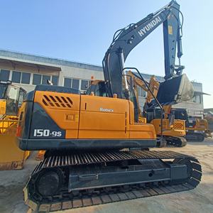 Excavateurs d'occasion à vendre Hyundai 150-9S Excavateurs hydrauliques d'occasion de 15 tonnes Machines d'origine HYUNDAI en stock - Product Image 3