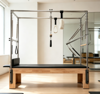 OEM Ensemble d'équipement de Pilates en bois de chêne : Lit de Pilates, Reformer, Cadillac, pour entraînement corporel complet multifonctionnel à domicile, à vendre