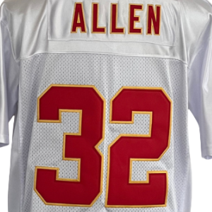 Maillots de football américain cousus en arrière 58 Derrick-Thomas 32 <span class=keywords><strong>Marcus</strong></span> Allen 16 Len Dawson 19 Joe Montana - Product Image 6