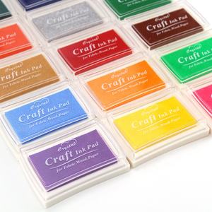 Almohadilla de tinta de colores para manualidades DIY para niños, almohadilla de tinta con estampado de dibujos animados Milti - Product Image 3