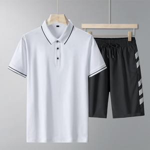 Ensemble de polos pour hommes à séchage rapide, ensembles de sport <span class=keywords><strong>Under</strong></span> Armores, ensemble de 2 pièces, chemises de course pour la salle de sport, ensemble de t-shirts décontractés, vente en gros - Product Image 1