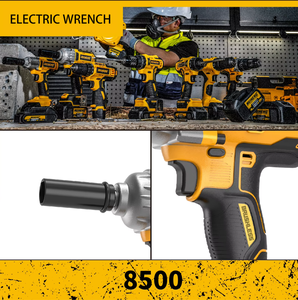 New Industrial Rechargeable Brushless Lithium Electric <b>Wrench</b> 580N.m Torque Electric Cordless Impact <b>Wrench</b> for Tires - Product Image 5