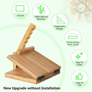 Tre Tortilla Báo Chí và gỗ cán pin đặt prensa Para tortillas tự chế Tortilla <span class=keywords><strong>roti</strong></span> burritos TACO <span class=keywords><strong>Maker</strong></span> - Product Image 2