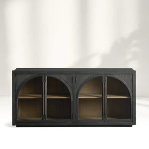Gabinete de <span class=keywords><strong>TV</strong></span> RH American Country Oak, gabinete de exhibición de gama alta, consola de medios de lujo - Product Image 1
